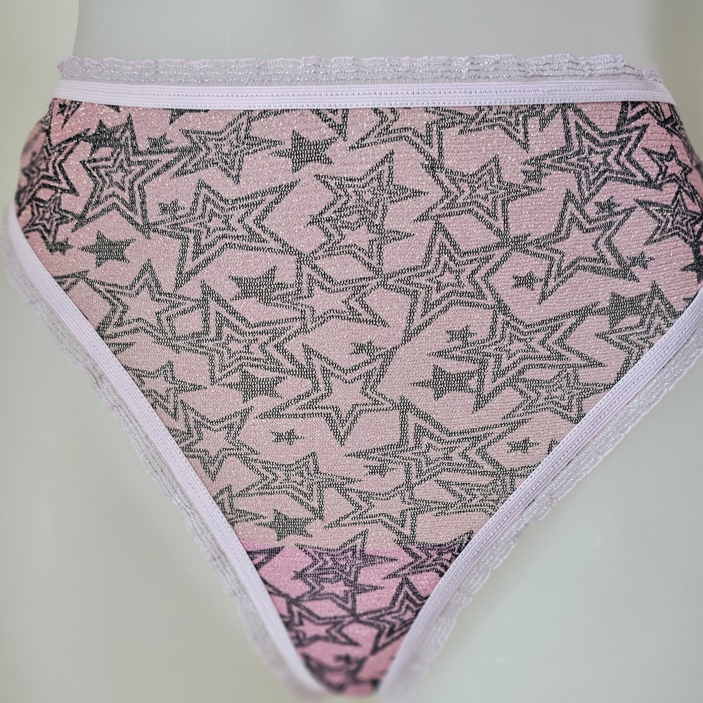 Victoria's Secret Pink Star Thong Panties